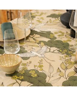 Plastifiee Okaido Oil Green 300X150Cm