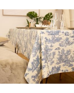 Plastifie Pastorale Navy 300X150Cm