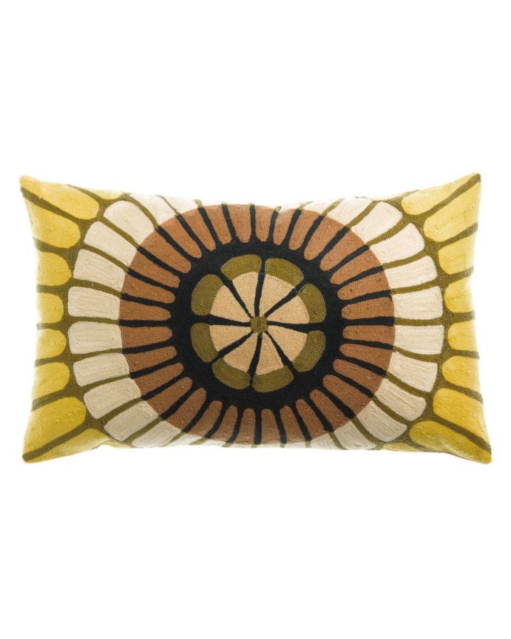 Coussin Brode Zeno Couleurmultico, Taille 30X50X10Cm