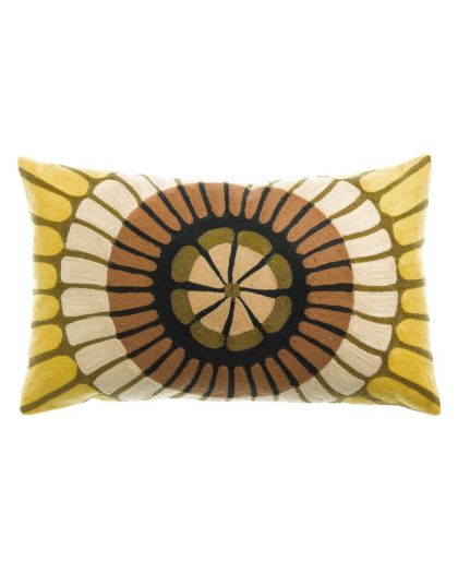 Coussin Brode Zeno Couleurmultico, Taille 30X50X10Cm