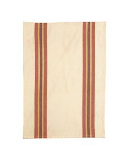 Torchon Recycle Yuna Couleurterracotta/Naturel, Taille 50X70X10Cm