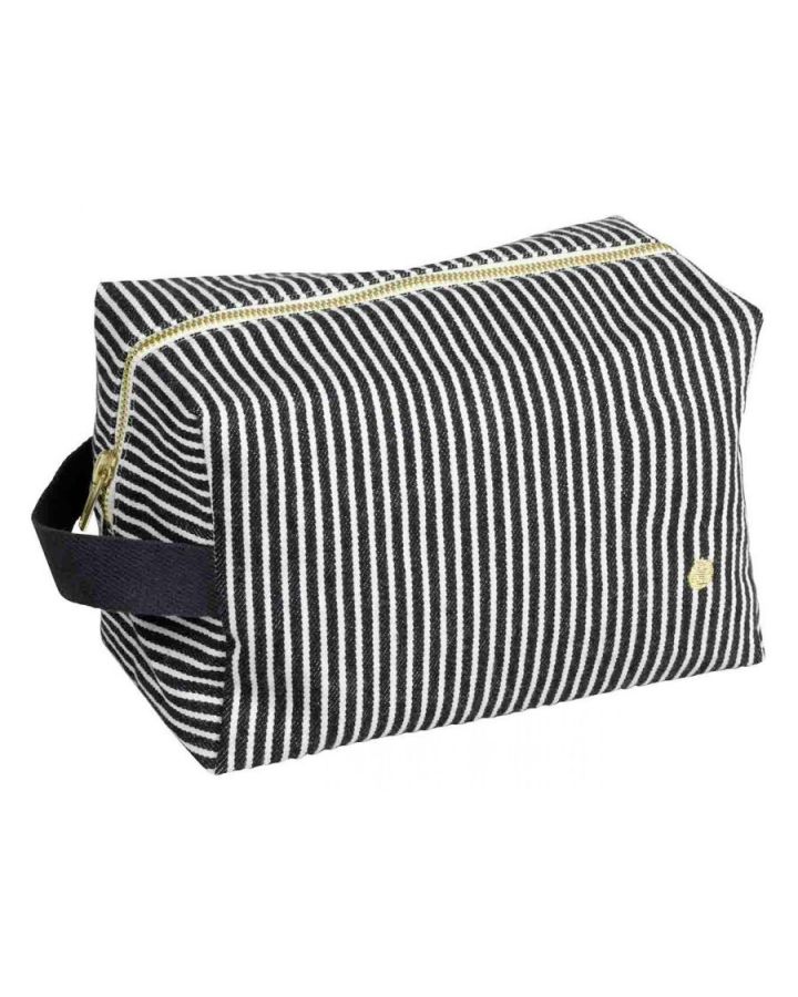 Trousse Cube Basile Gm Couleurcaviar, Taille 14X22X10Cm