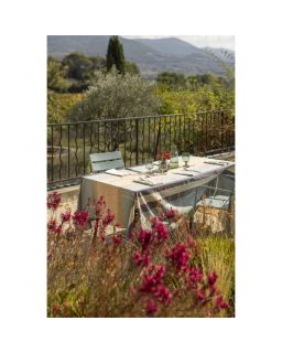 Nappe Recyclee Yuna Enduite Couleurazur, Taille 170X250X10Cm