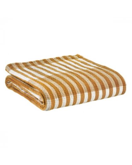 Plaid Calista Couleursafran, Taille 137X180X10Cm