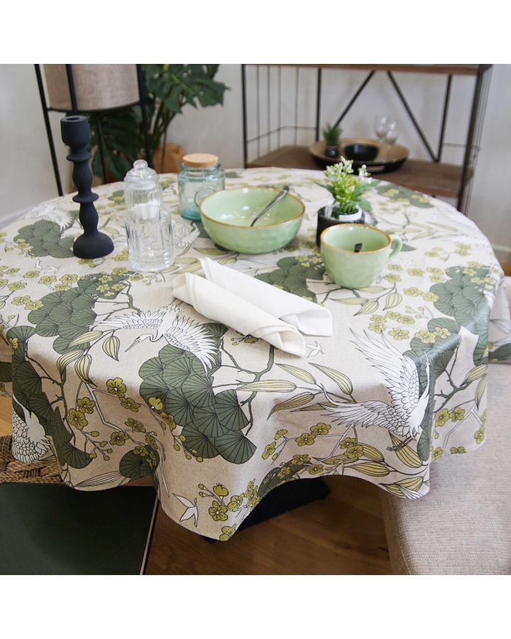 Ronde Plastifie 155Cm Okaido Oil Green