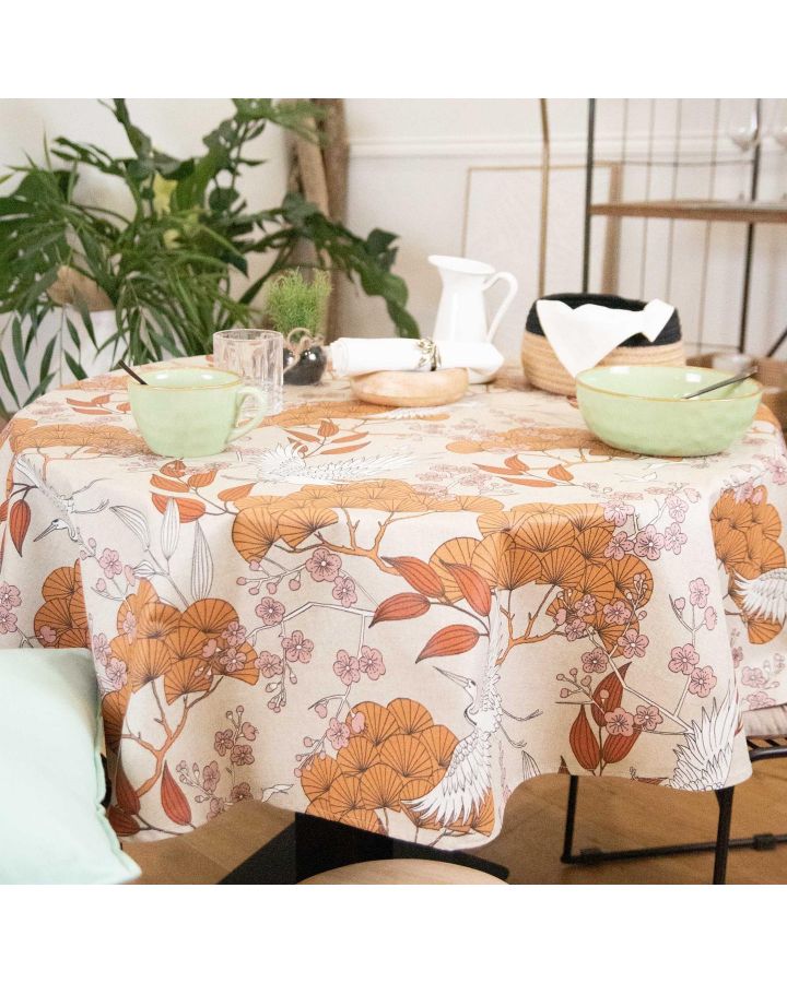 Ronde Plastifie 155Cm Okaido Terre Cuite