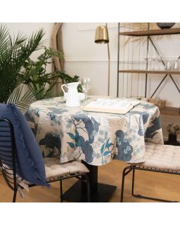 Ronde Plastifie 155Cm Okaido Turquoise