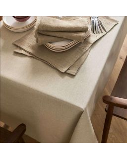 Nappe Plastifiée Palace Lino 150x150cm