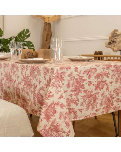 Plastifie Pastorale Carmin 150X150Cm