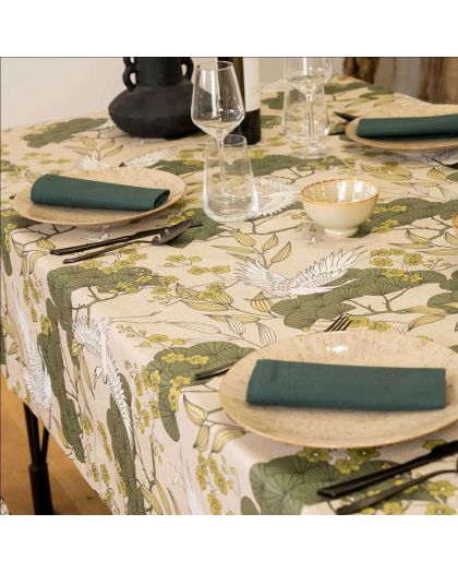 Plastifiee Okaido Oil Green 250X150Cm