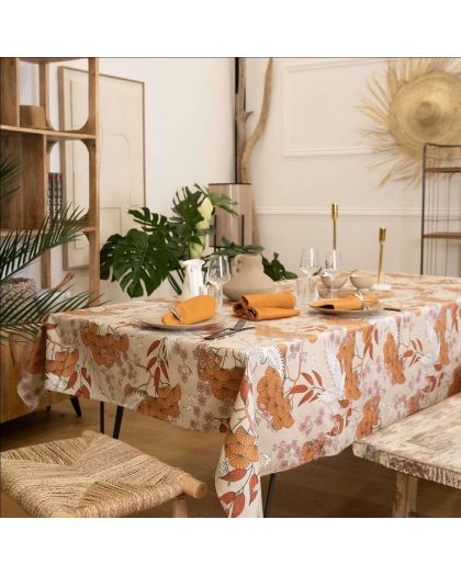 Plastifiee Okaido Terre Cuite 250X150Cm