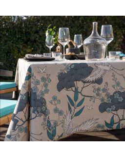 Plastifiee Okaido Turquoise 250X150Cm