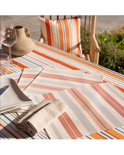 Set Plastic Biscarosse Terracota