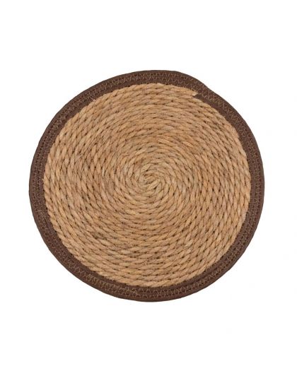 Set Rond 35Cm Tamatave Taupe