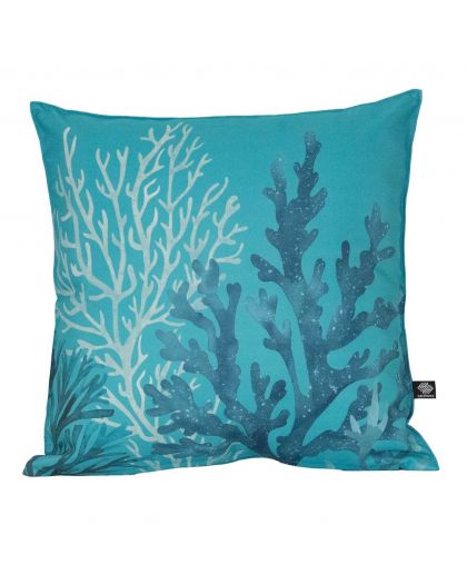 Coussin 45X45Cm Recif Turquoise