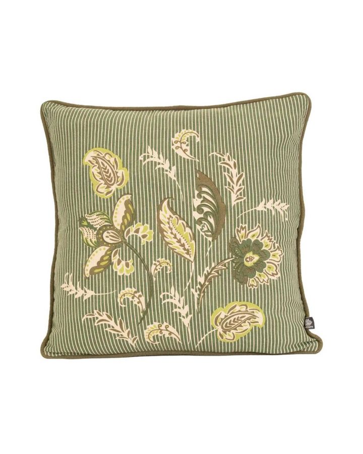 Coussin 45X45Cm Shanti Oil Green