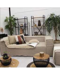 Edredon Lino 330 75X200Cm Natural