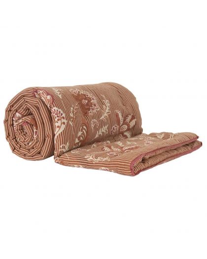 Edredon 80X200Cm Shanti Brique