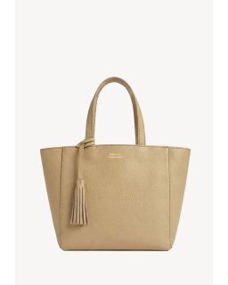 Cabas Parisien Pm Champagne Cuir Vachette