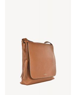 Sac Anouk 3 Clous Brandy Cuir Vachette