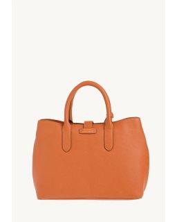 Sac Mia Orange Cuir Vachette