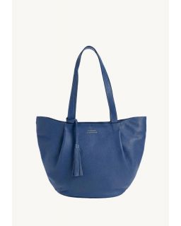 Sac Alma Blue Jean Cuir Vachette