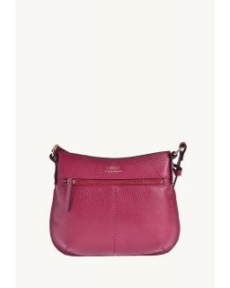 Sac Mini Celia Bandoulière Fushia Cuir Vachette