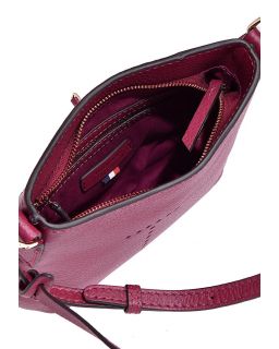 Sac Mini Celia Bandoulière Fushia Cuir Vachette