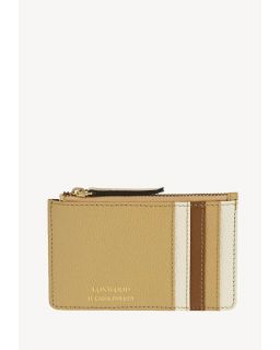 Porte Cartes Noah Multi Champagne Cuir Vachette