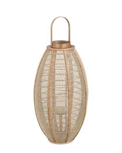 Lanterne Hamir Ov Nat, Taille Ø37X69Hcm