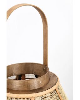 Lanterne Hamir Ov Nat, Taille Ø37X69Hcm