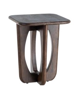 Petit Table Marron Bois De Manguier 45 X 45 X 55 Cm