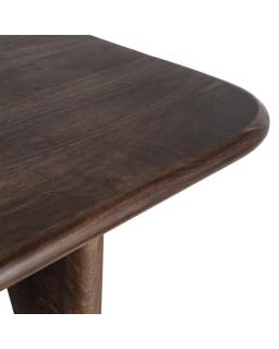 Petit Table Marron Bois De Manguier 45 X 45 X 55 Cm