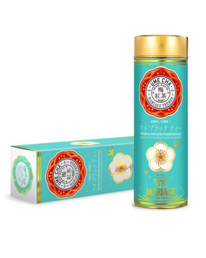 Thé Flacon Noir Ume Ume 80Gr