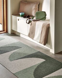 Tapis Hill Army Misty Mint Fossil Grey 70X90