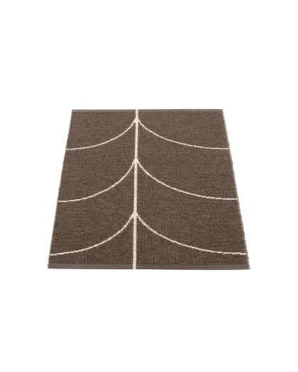 Tapis Leif Dark Brown Cream 70X90