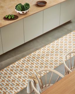 Tapis Tom Ochre Cream Sage 70X120