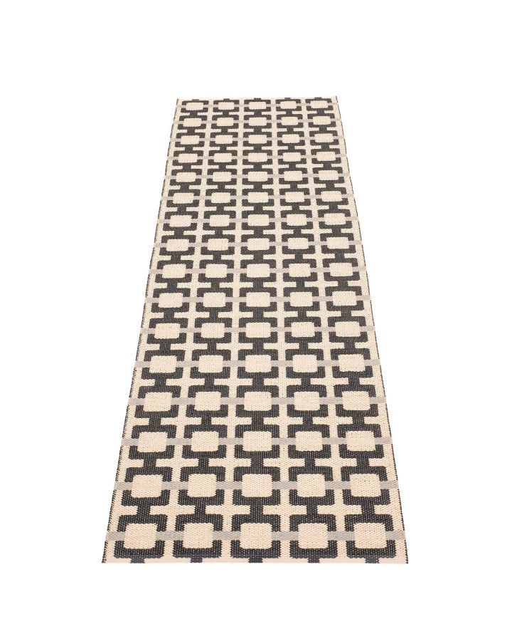 Tapis Tom Black Cream Warm Grey 70X180CM