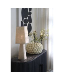 Lampe de Table 20x20x58 cm Mikko Lin Naturel