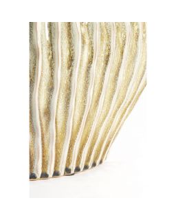 Vase Deco 35x21x30 cm Lorito Ceramique Vert Olive