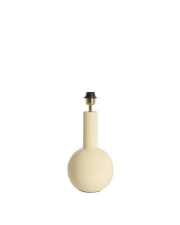 Pied de Lampe Ø19,5x38,5 cm Benao Creme Brillant