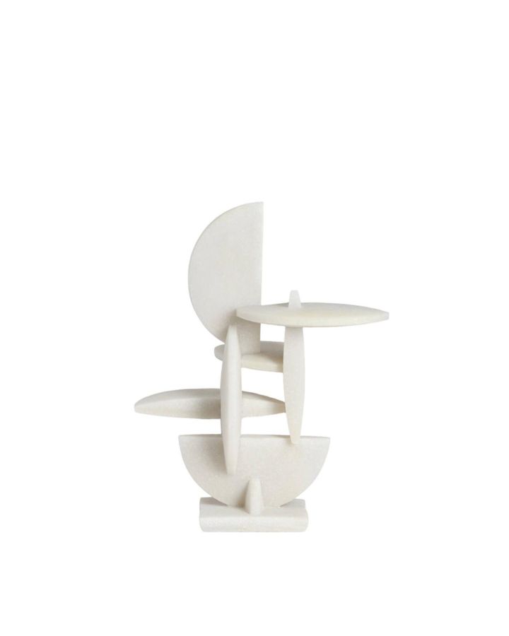Ornement 27,5x21x34 cm Giselle Creme