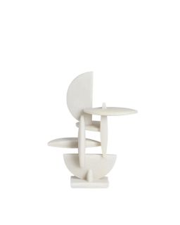 Ornement 27,5x21x34 cm Giselle Creme