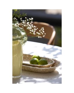 Plat 52x18x4 cm Carmona Bambou Naturel