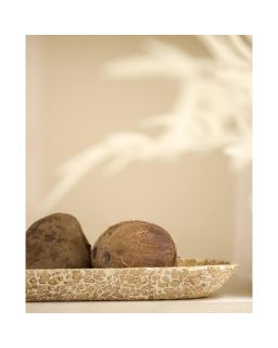 Plat 46x15x4 cm Carmona Bambou Naturel