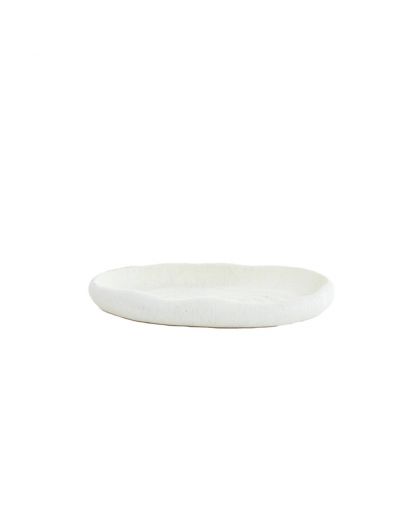 Plat 37x25x5 cm Alaina Creme