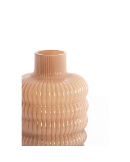 Vase Ø15,5x30 cm Lunette Verre Caramel