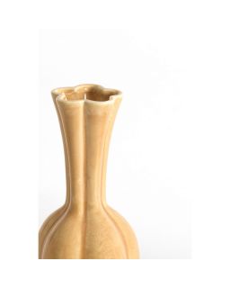 Vase Deco Ø8x17 cm Sydell Ceramique Orange