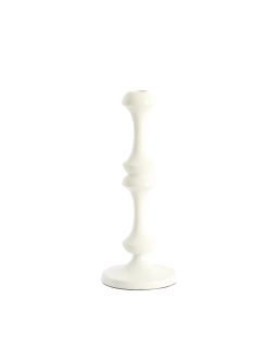 Bougeoir Ø12x29 cm Isara Metal Creme