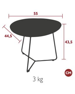 Cocotte Table Basse Beige Latte